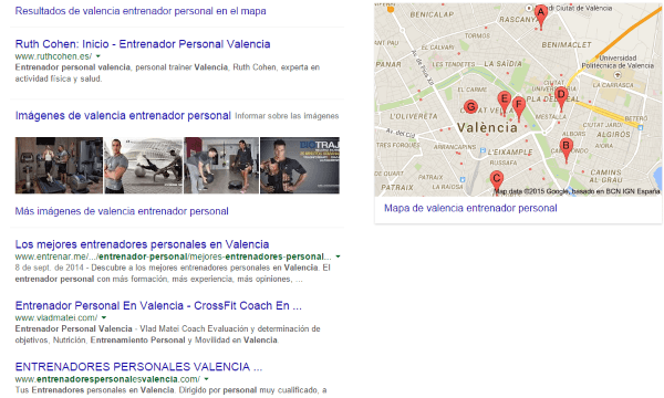 SEO para entrenadores personales y fisioterapeutas